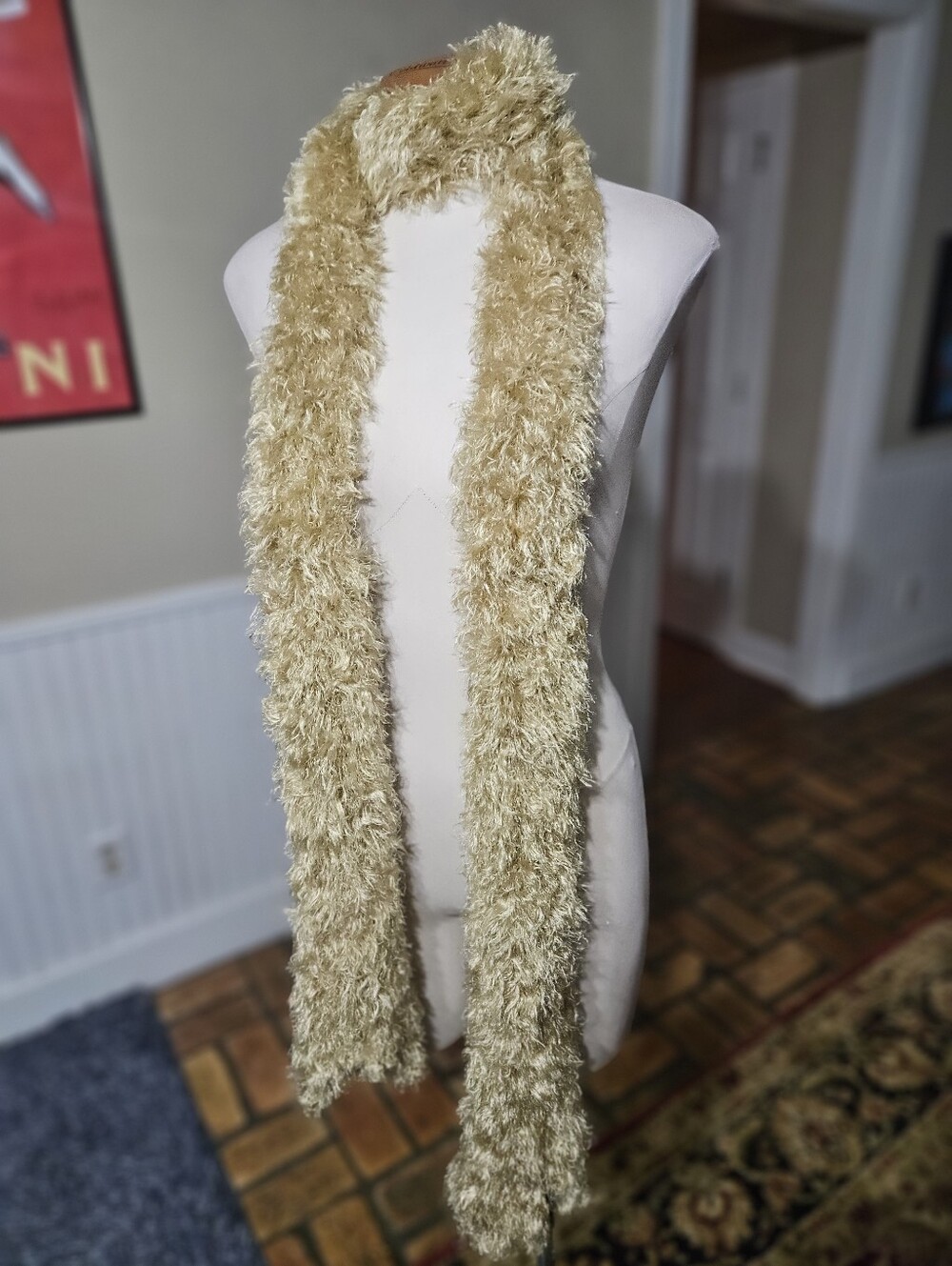 Dennis Basso Eyelash Boa Scarf